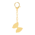 Lucky Feather - Enamel Bag Charm - Pasta