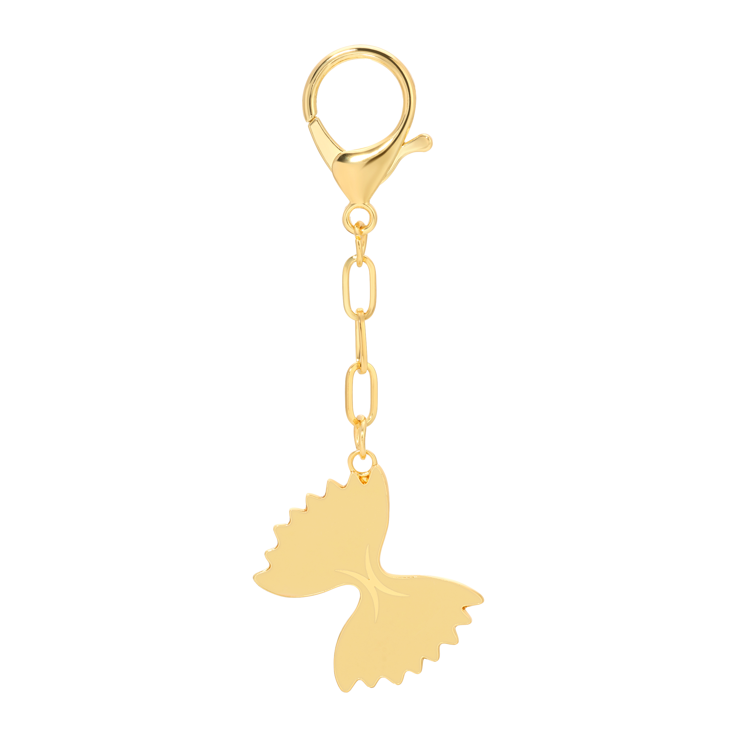 Lucky Feather - Enamel Bag Charm - Pasta