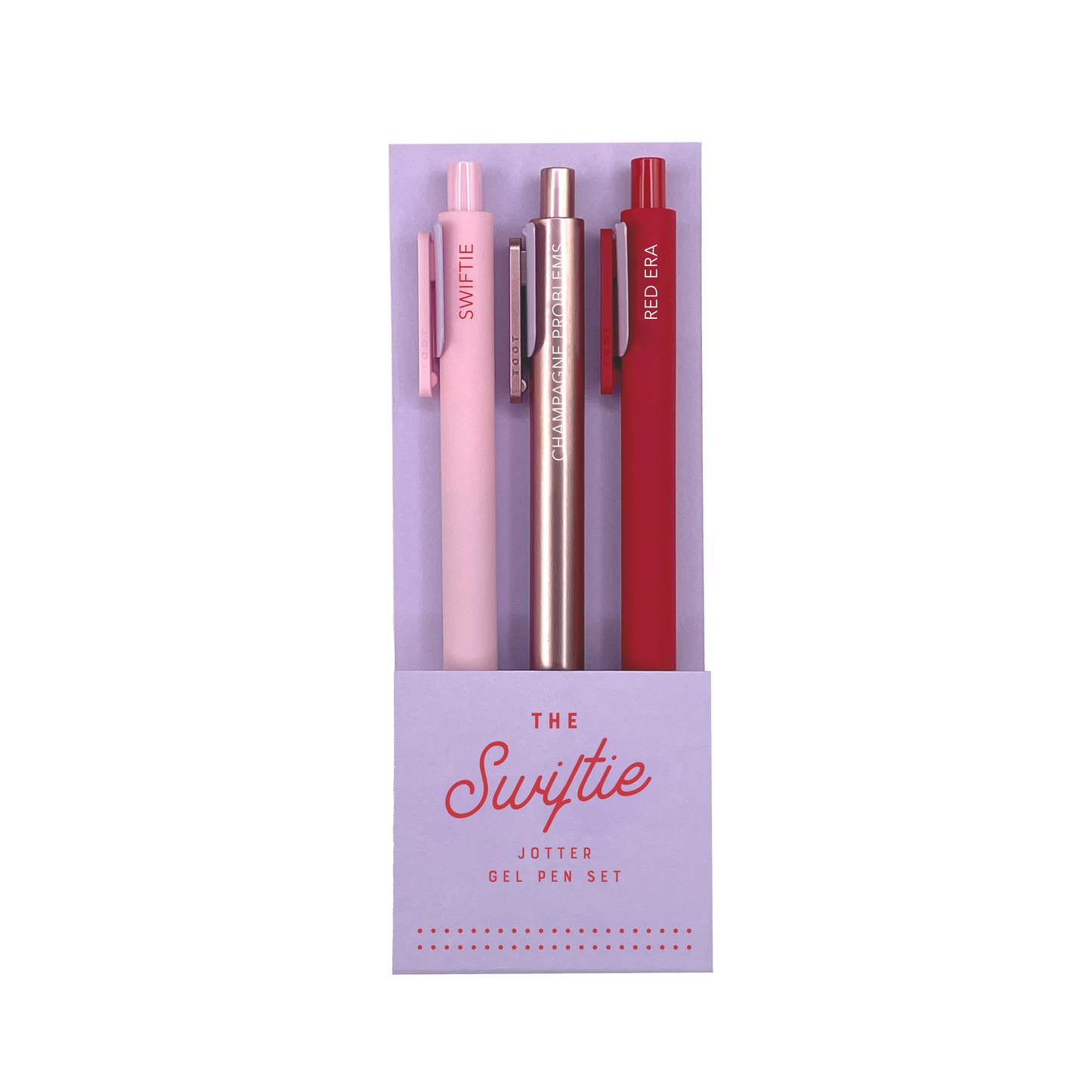 Ruff House Print Shop - Swiftie Jotter Gel Pen: Set of 3