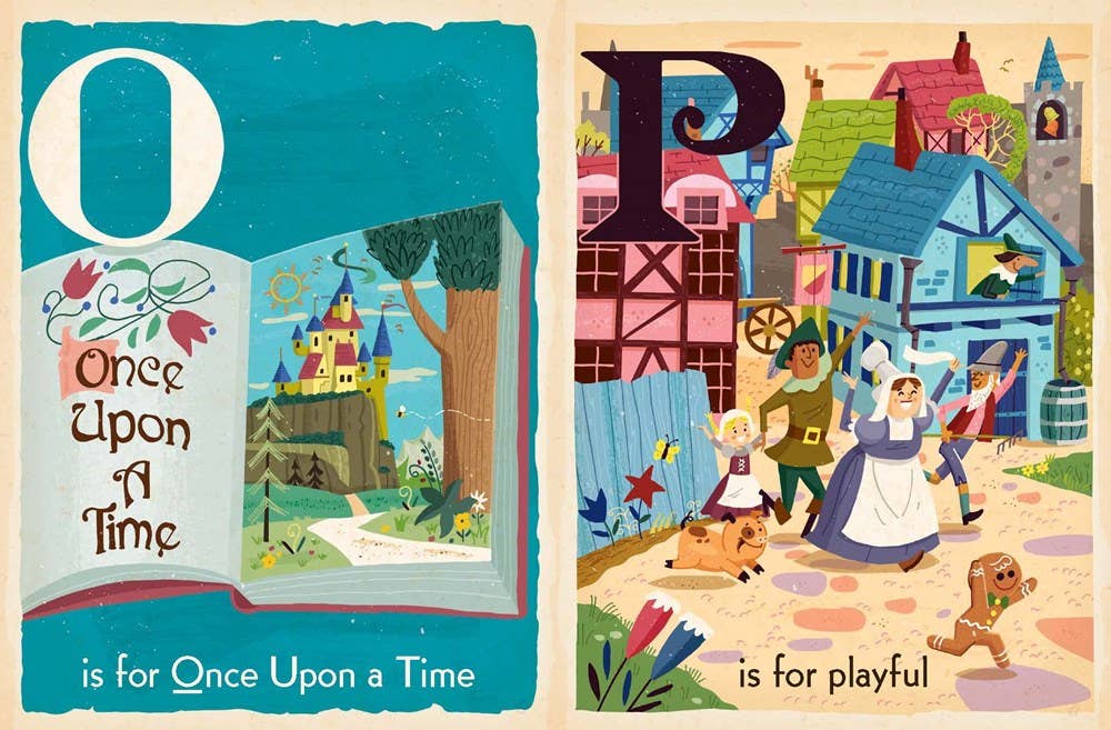 Gibbs Smith - F is for Fairy Tale: Alphabet board book