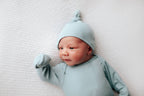 Three Little Tots - Blue Bird Knotted Gown