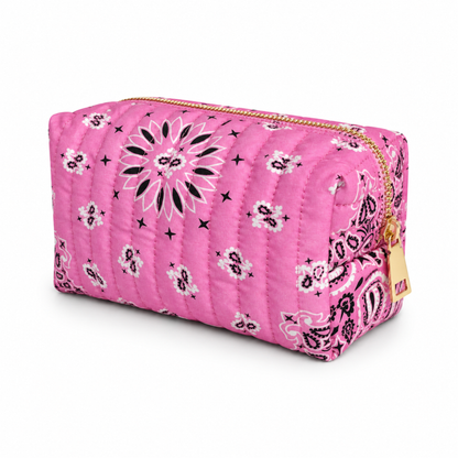 Ellison+Young - Ellison+Young Bandana Cosmetic Case, Everyday Travel Pouch