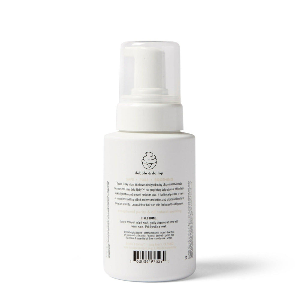 Dabble & Dollop - All-Natural Fragrance Free Infant Wash (EWG Certified)