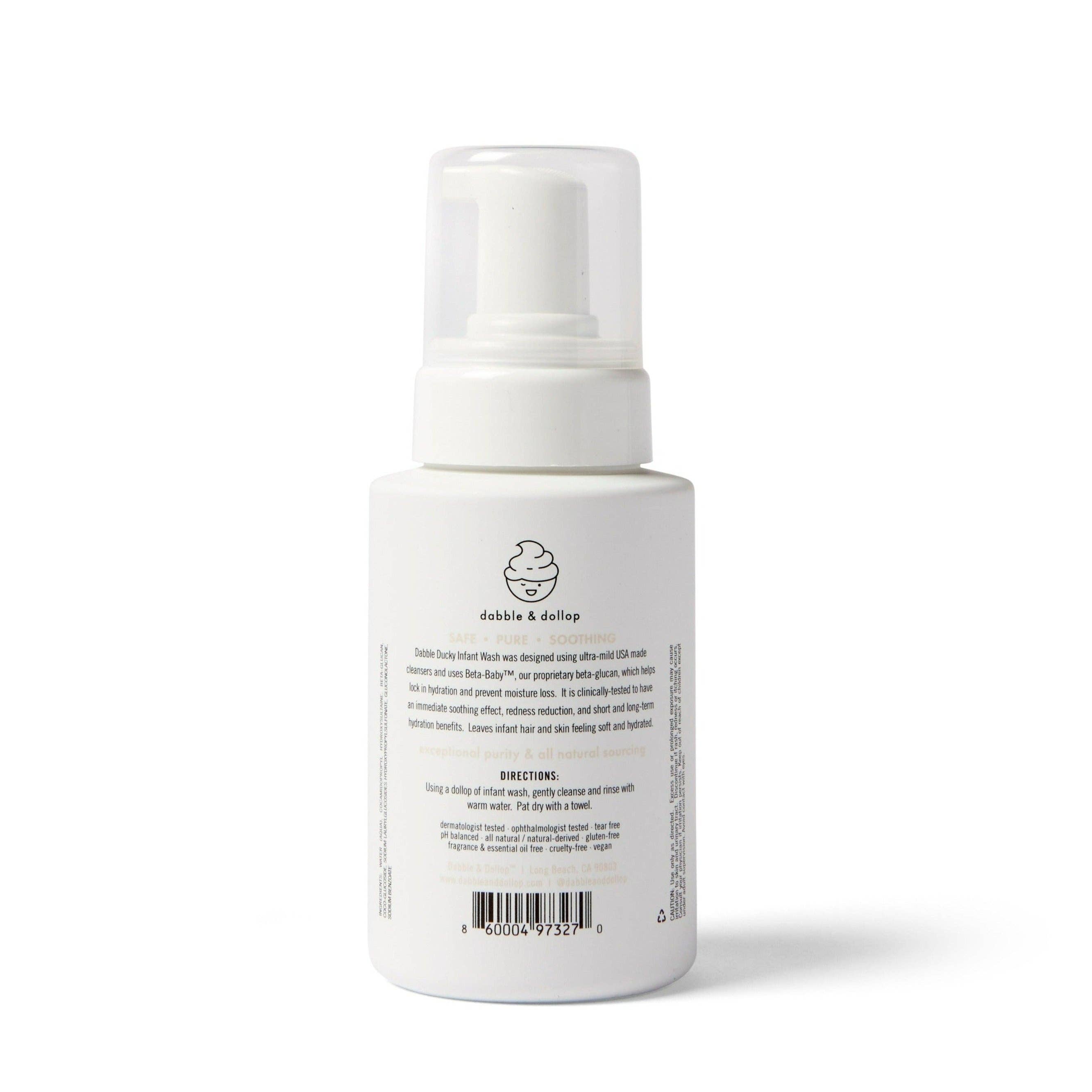 Dabble & Dollop - All-Natural Fragrance Free Infant Wash (EWG Certified)