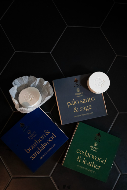 Musee - Palo Santo & Sage Shower Steamers
