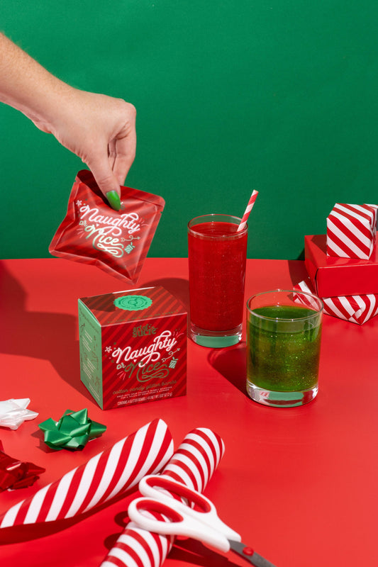 Art of Sucre - Naughty or Nice Cotton Candy Drink Glitter Bombs