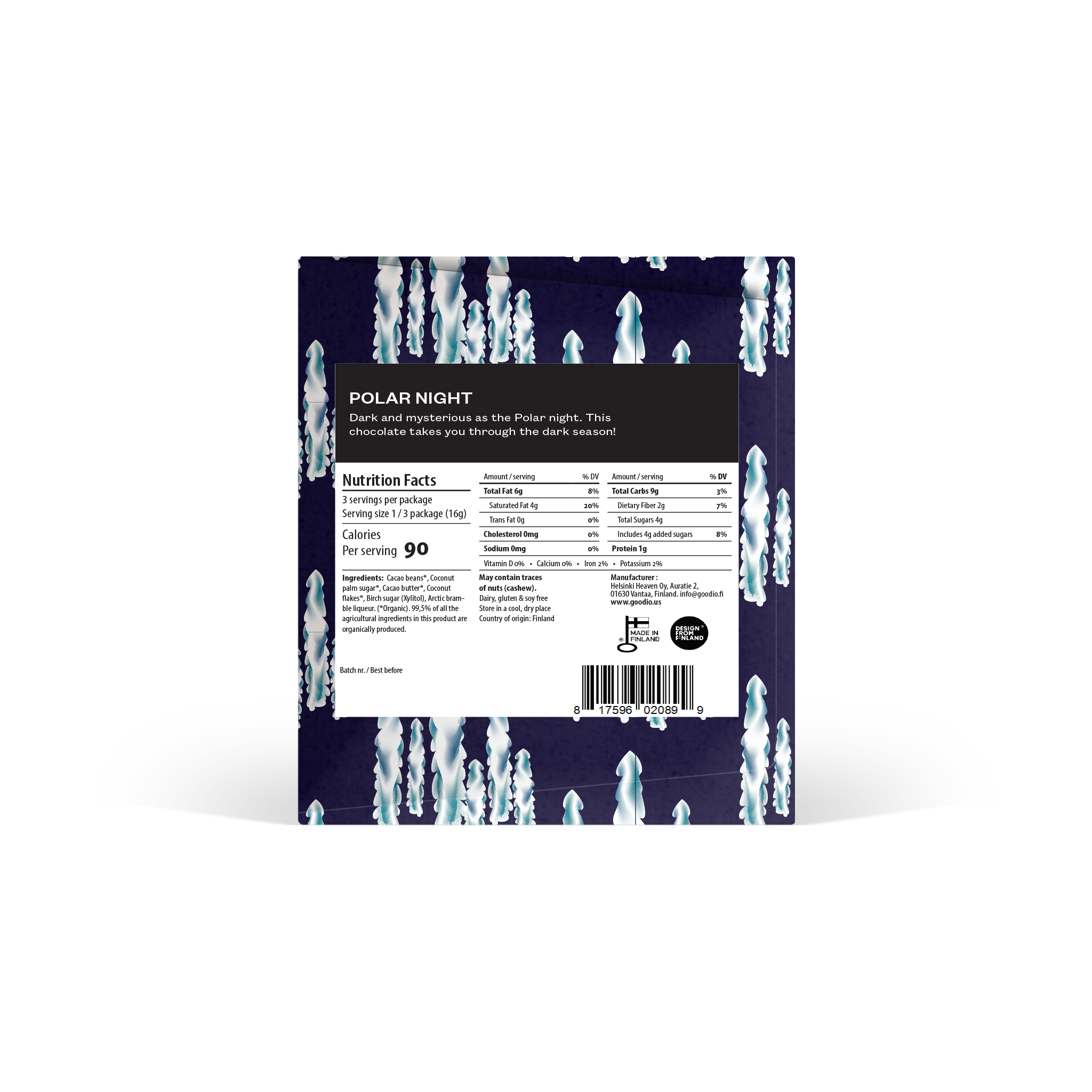 Goodio - Polar Night Chocolate 49%