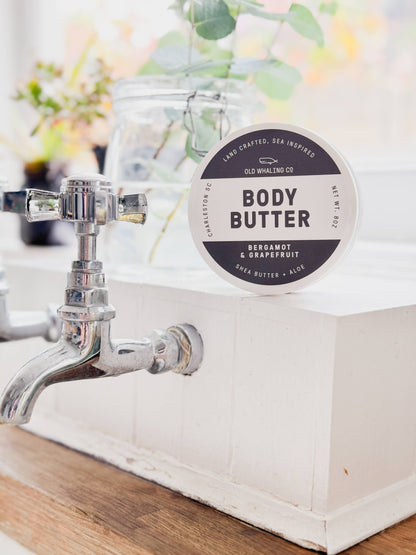 Old Whaling Company - Bergamot & Grapefruit Body Butter (8oz)