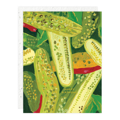 Seedlings - Pickles - Birthday Card