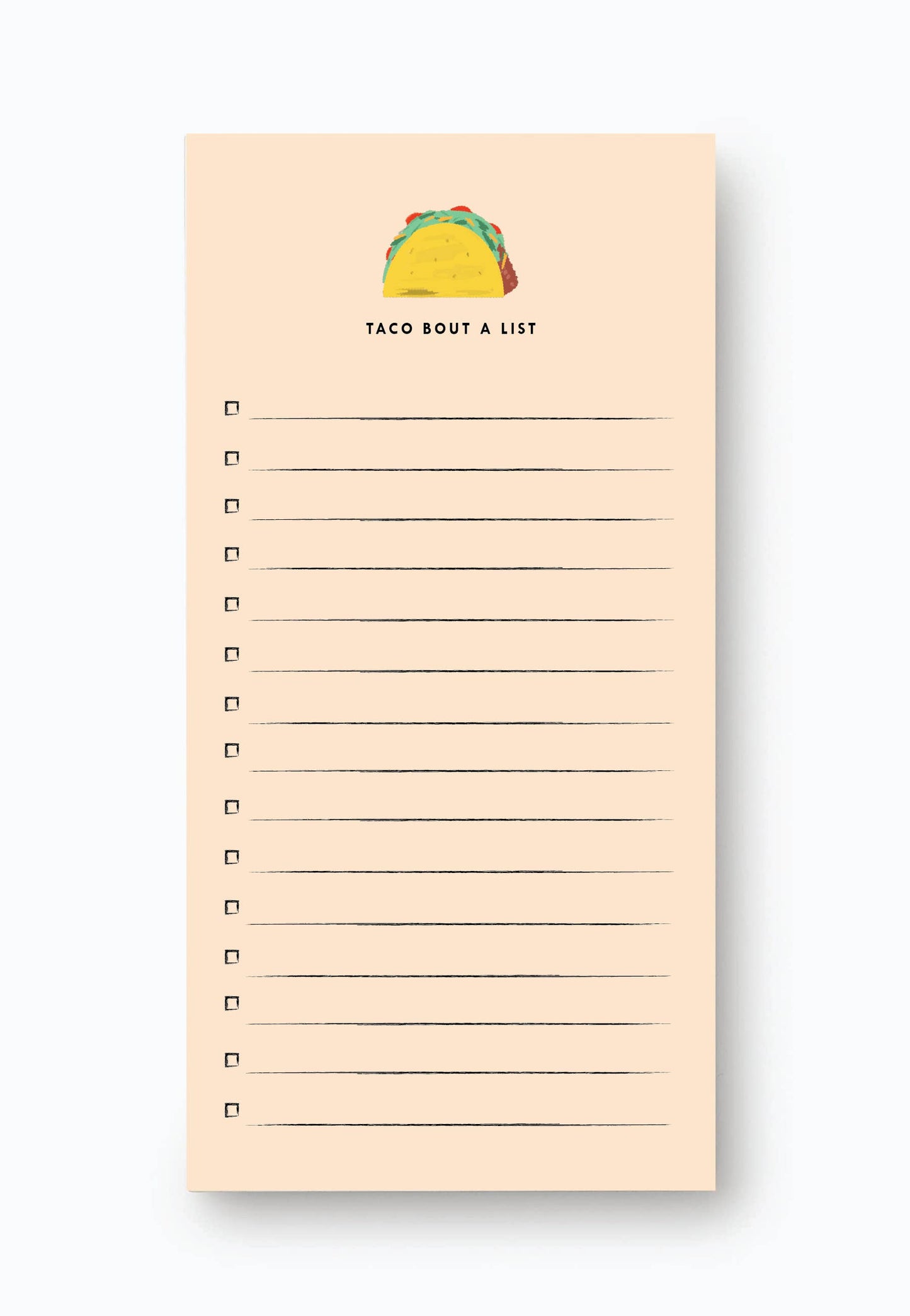 Ginger P. Designs - Taco Bout a List Market Pad