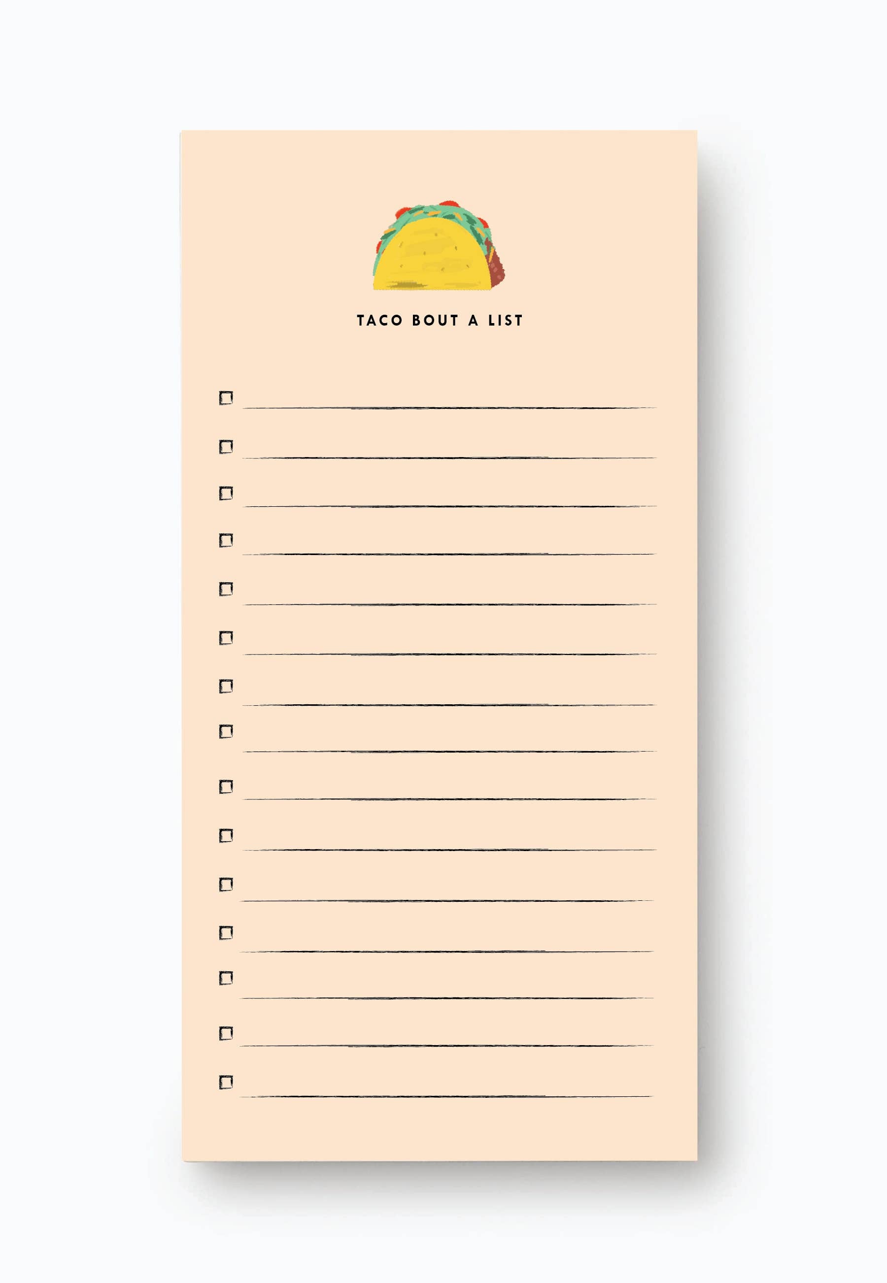 Ginger P. Designs - Taco Bout a List Market Pad
