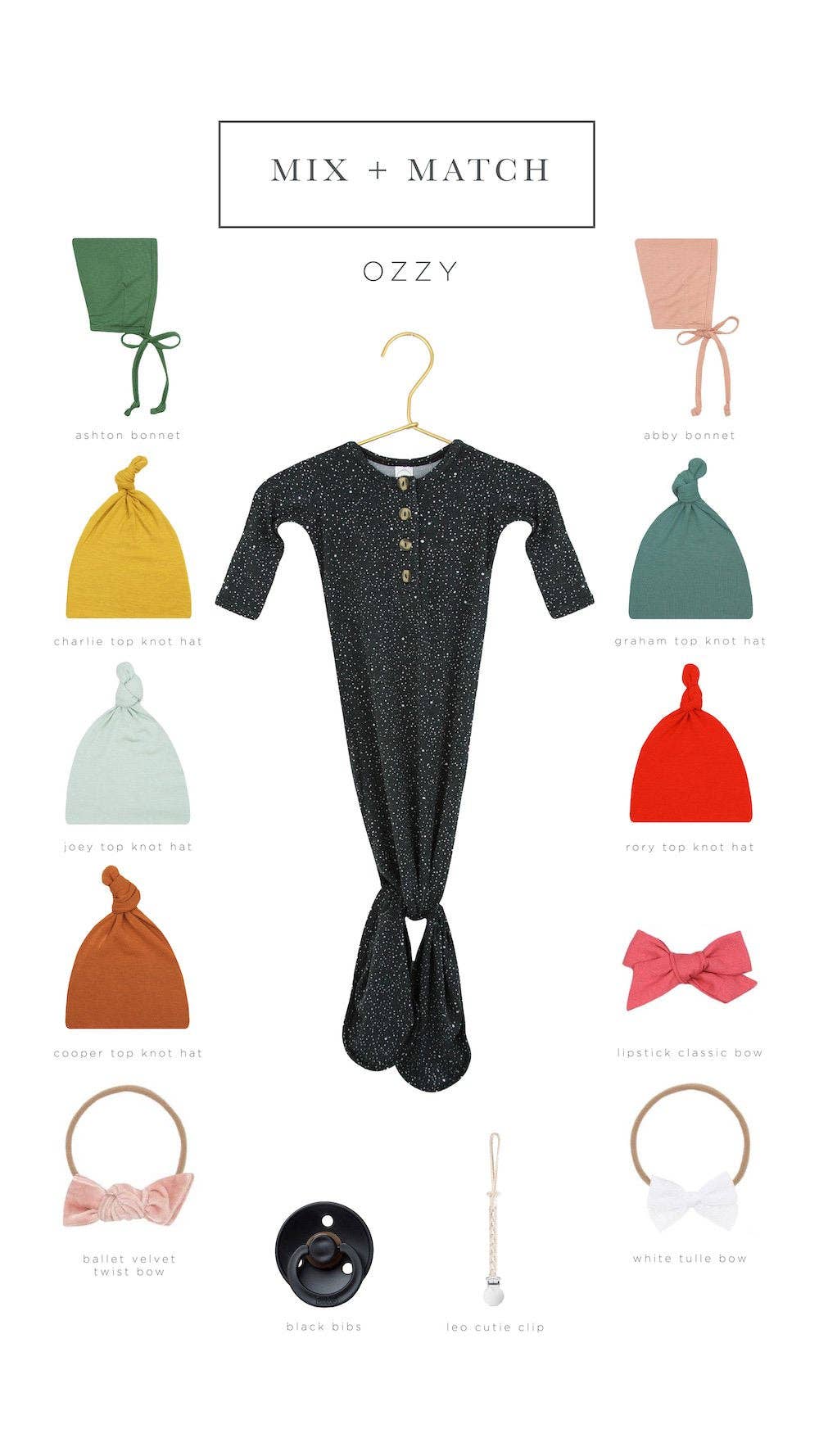 Lou Lou & Company - Ozzy Swaddle Blanket