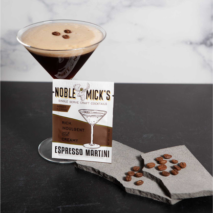 NOBLE MICK'S - Single Serve Craft Cocktails - Espresso Martini Single Serve Craft Cocktail