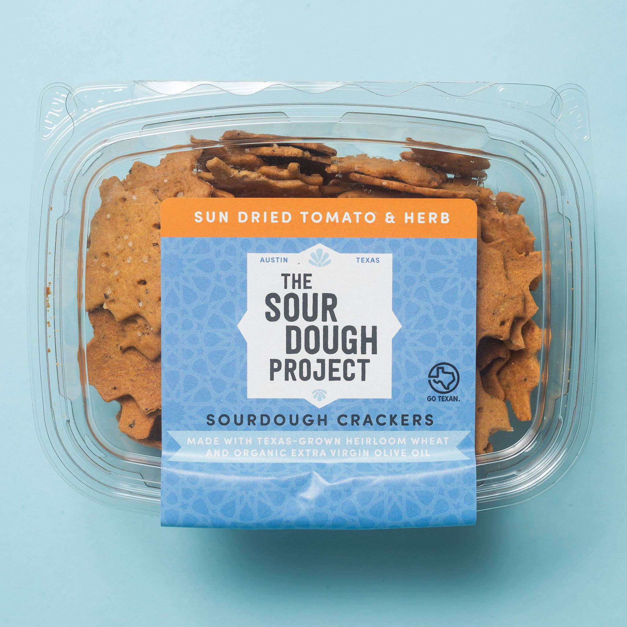 The Sourdough Project - Sun Dried Tomato & Herbs Sourdough Crackers