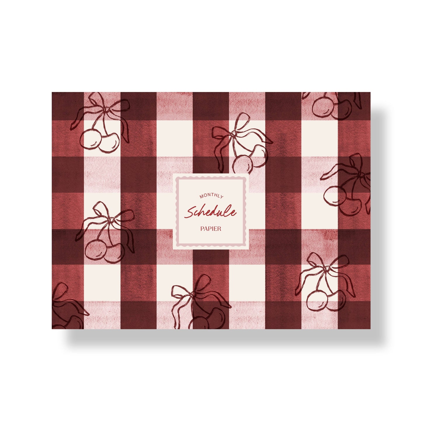Papier - Picnic Undated Productivity Monthly Planning Pad
