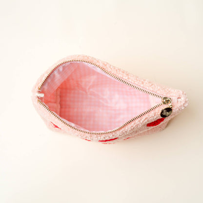 The Darling Effect - Teddy Pouch- Hearts Pink