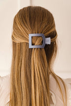 TELETIES - Square Flat Hair Clip | Small | Hampton Bay