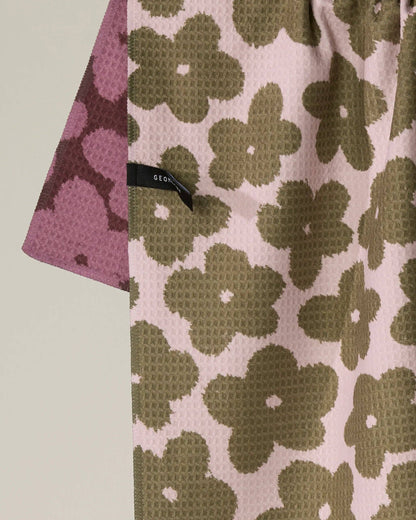 Geometry - Fuzzy Floral Luxe Kitchen Towel