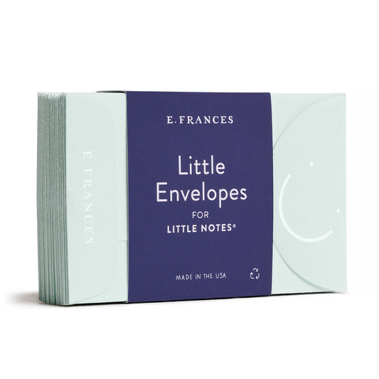 E. Frances Paper - Little Notes® Envelopes - Seaglass - Set of 20