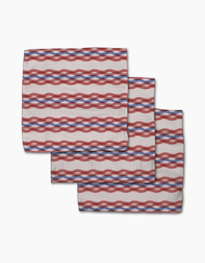 Geometry - Waving Stripe Dishcloth Set