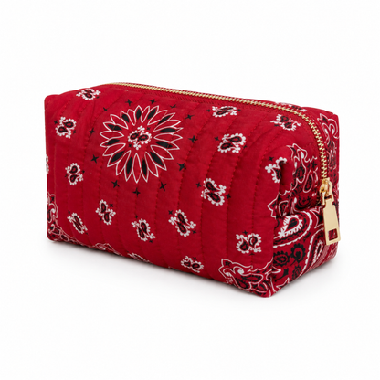 Ellison+Young - Ellison+Young Bandana Cosmetic Case, Everyday Travel Pouch