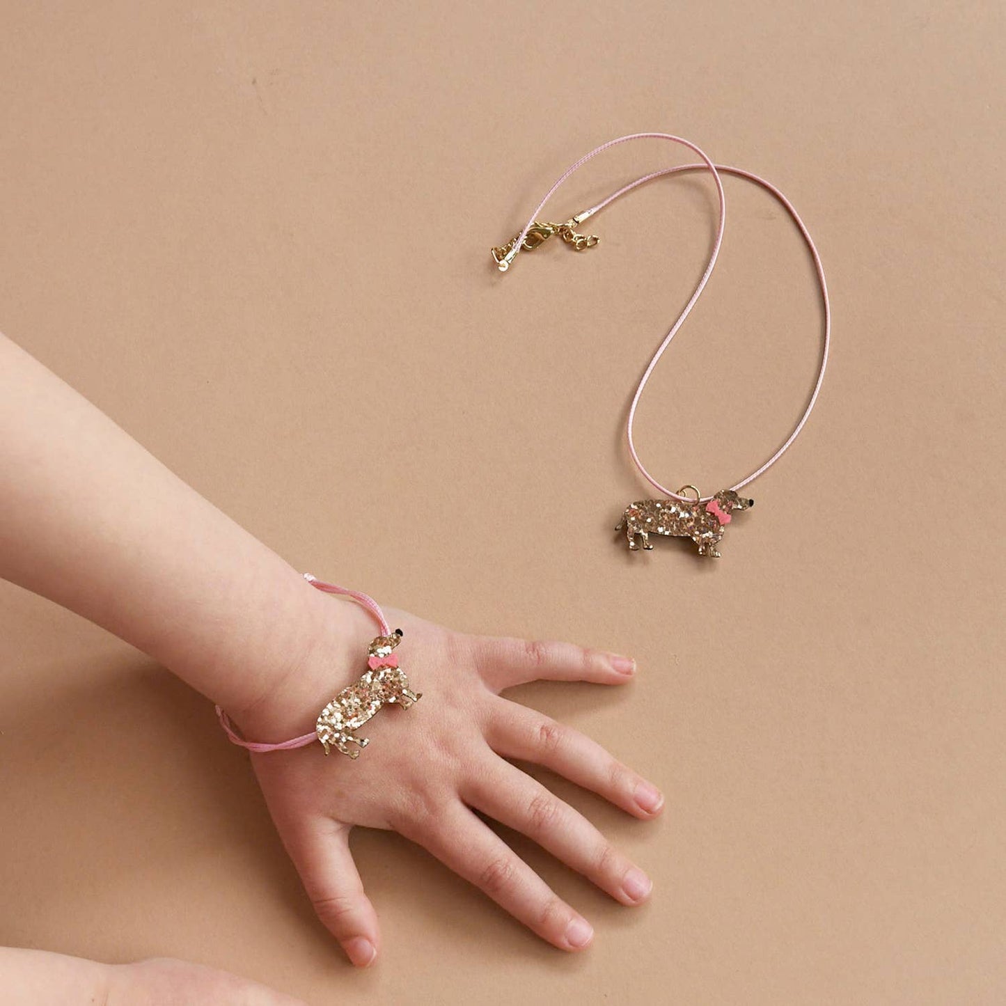 Rockahula Kids - Sausage Dog Hair & Jewellery Set
