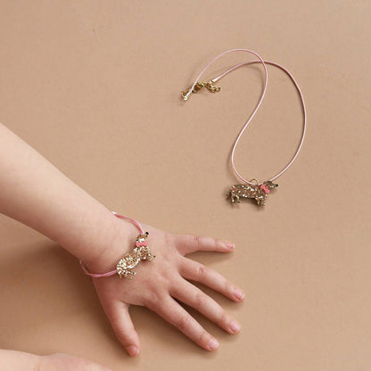Rockahula Kids - Sausage Dog Hair & Jewelry Set