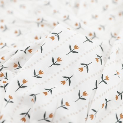 Little Unicorn - Stretch Knit Swaddle Blanket - Tulip Stripe