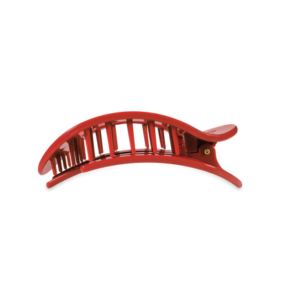 TELETIES - Flat Round Hair Clip | Medium | Red Carpet Ready