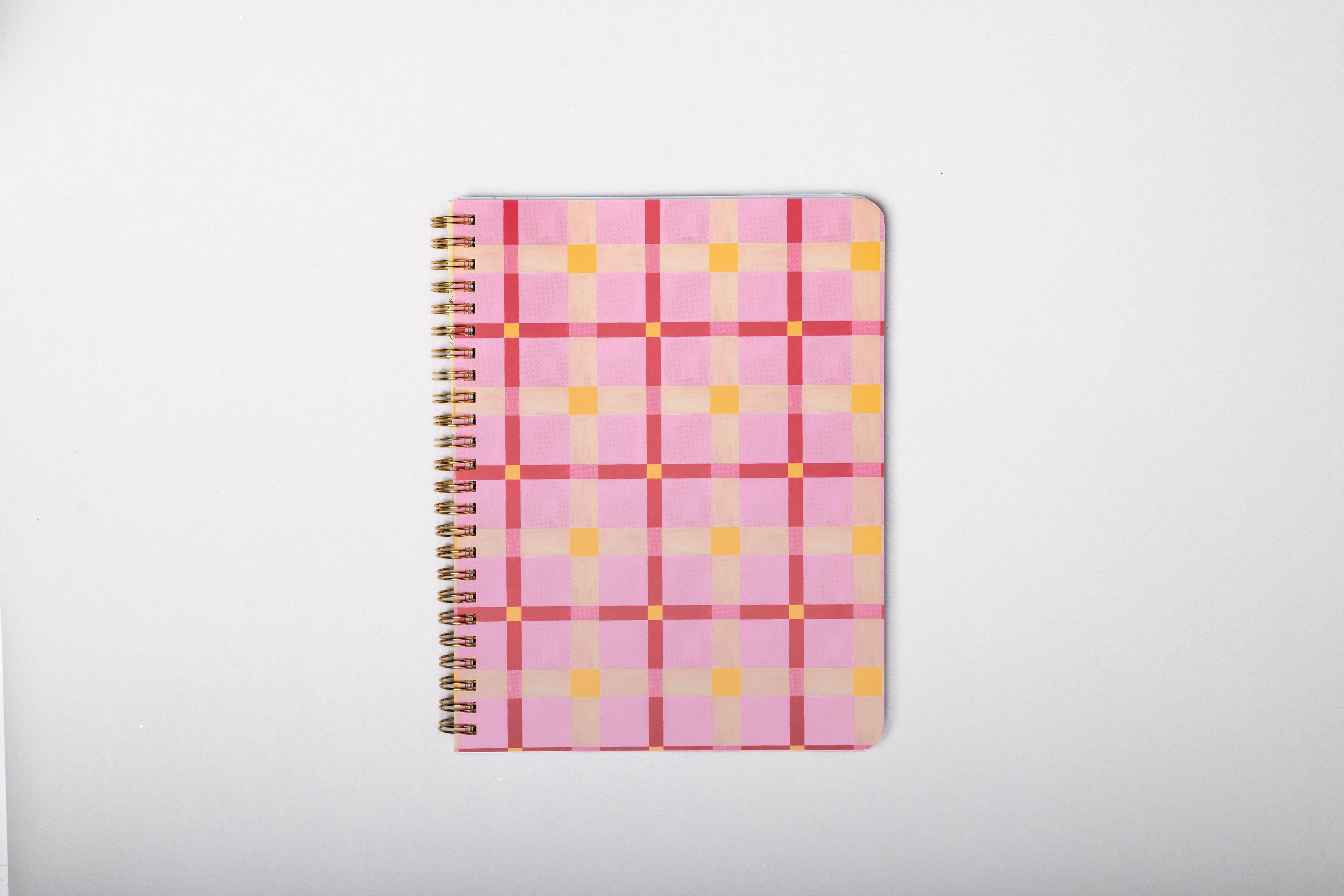 Ban.do - Rough Draft Mini Notebook, Pink Plaid