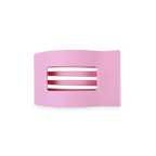 TELETIES - Flat Rectangle Hair Clip | Small | Merry Pinkmas