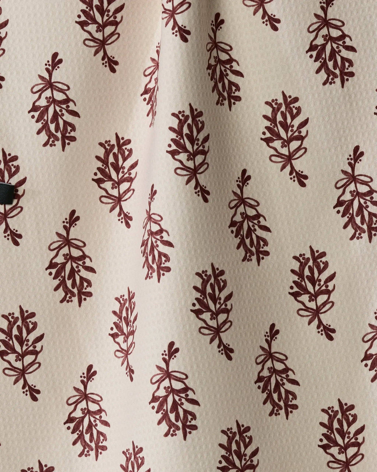 Geometry - Festive Cranberry Luxe Kitchen Towel - Holiday 2026