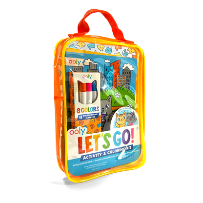 OOLY - Let's Go! Activity & Coloring Kit - Kitty In The City
