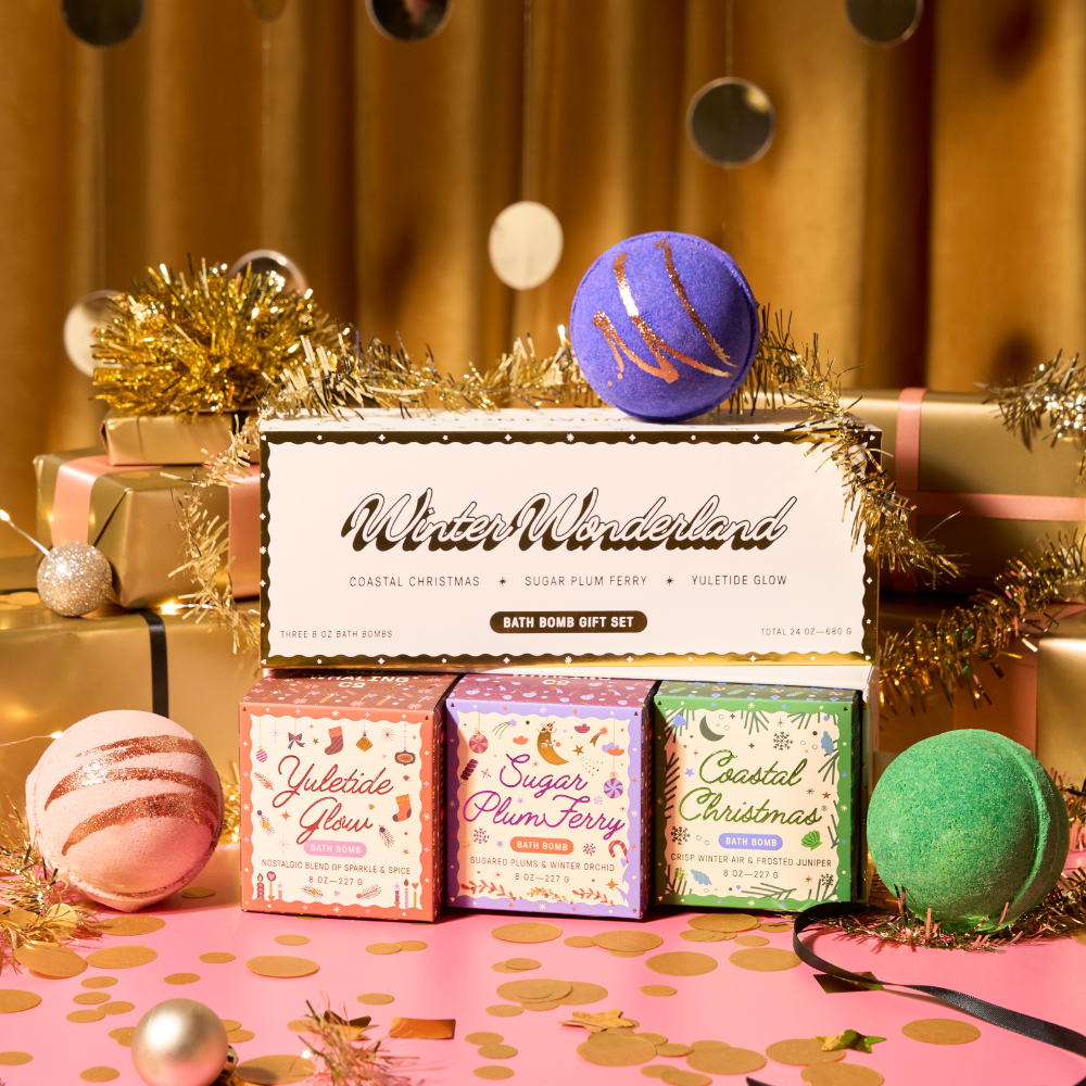 Old Whaling Company - Winter Wonderland Holiday Bath Bomb Gift Set