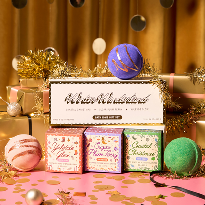Old Whaling Company - Winter Wonderland Holiday Bath Bomb Gift Set