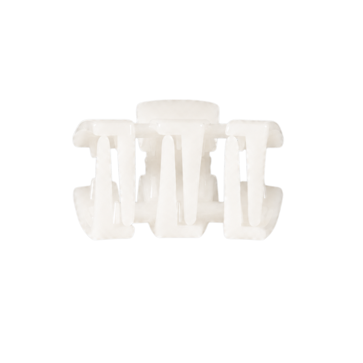 TELETIES - Classic | Coconut White | Petite | Claw Clip