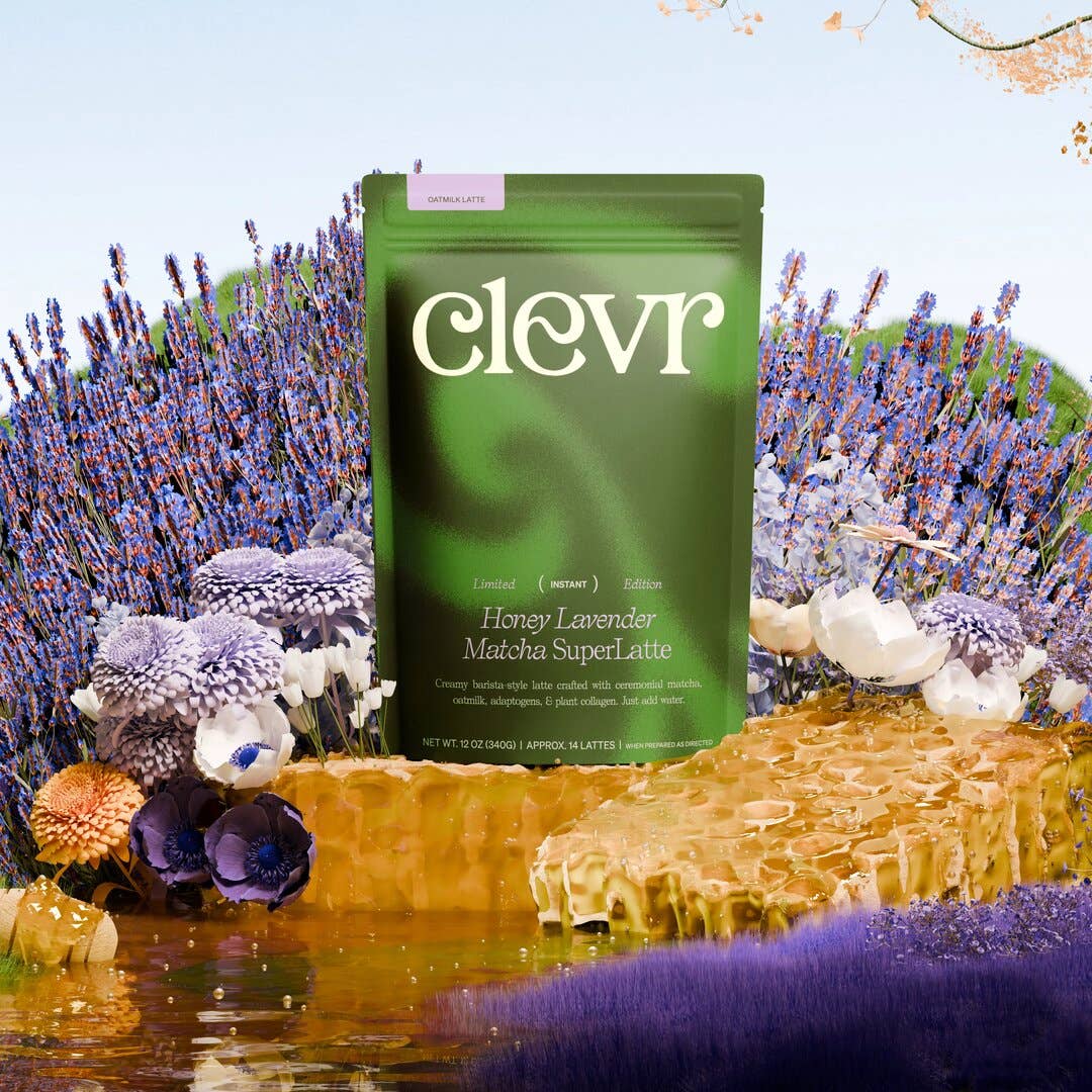 Clevr Blends - Honey Lavender Matcha SuperLatte