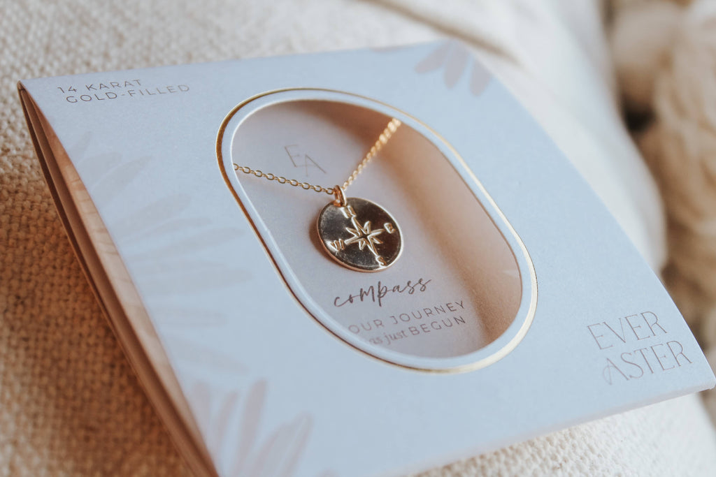 Ever Aster - Compass Necklace