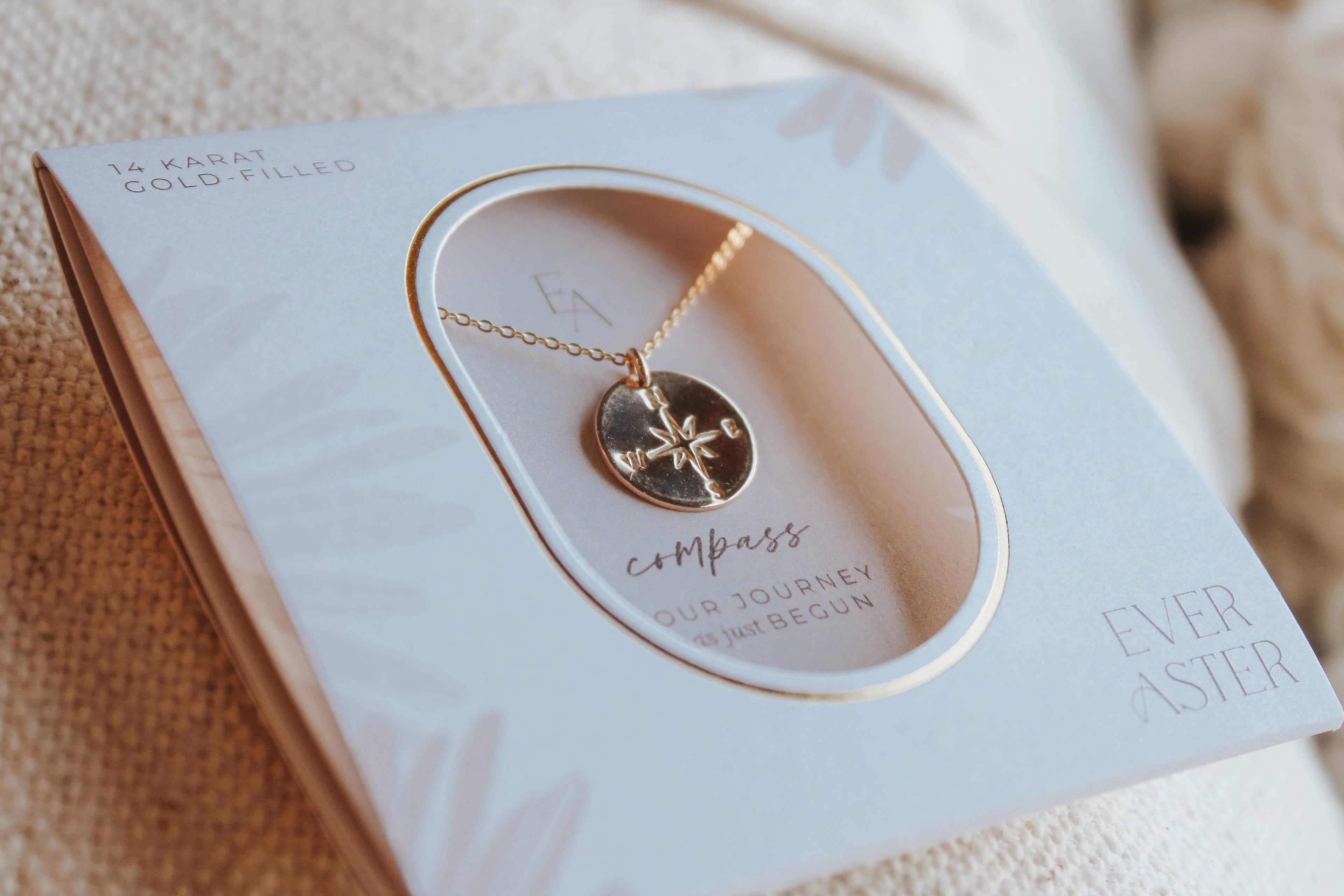 Ever Aster - Compass Necklace