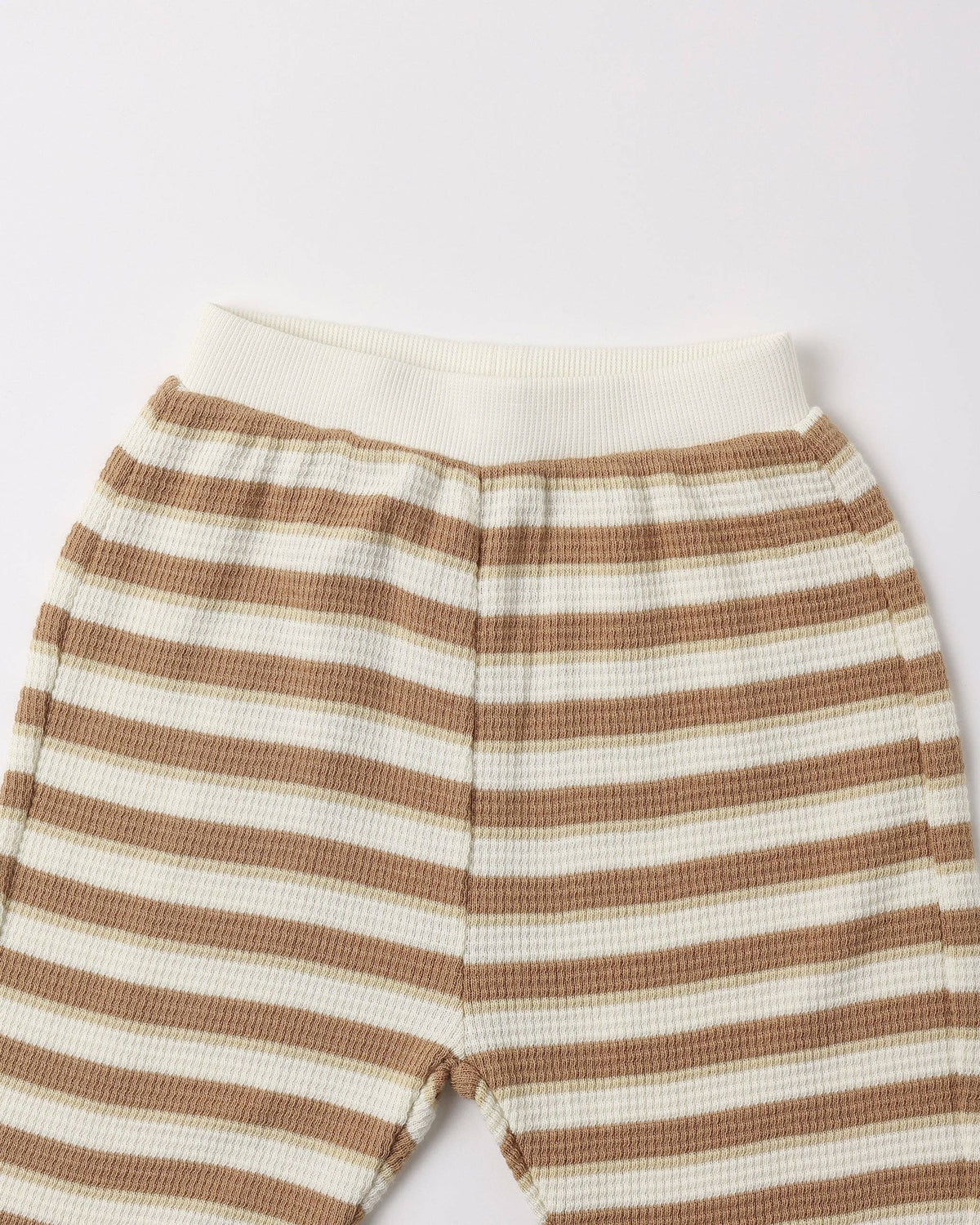 Quincy Mae - Waffle Slouch Set Spice Stripe