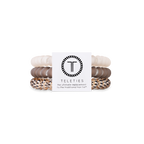 TELETIES - Spiral Hair Coils | Small | Toasted Hair Ties