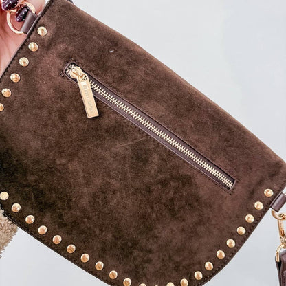 Pretty Simple - Sabrina Studded Suede Bum Bag