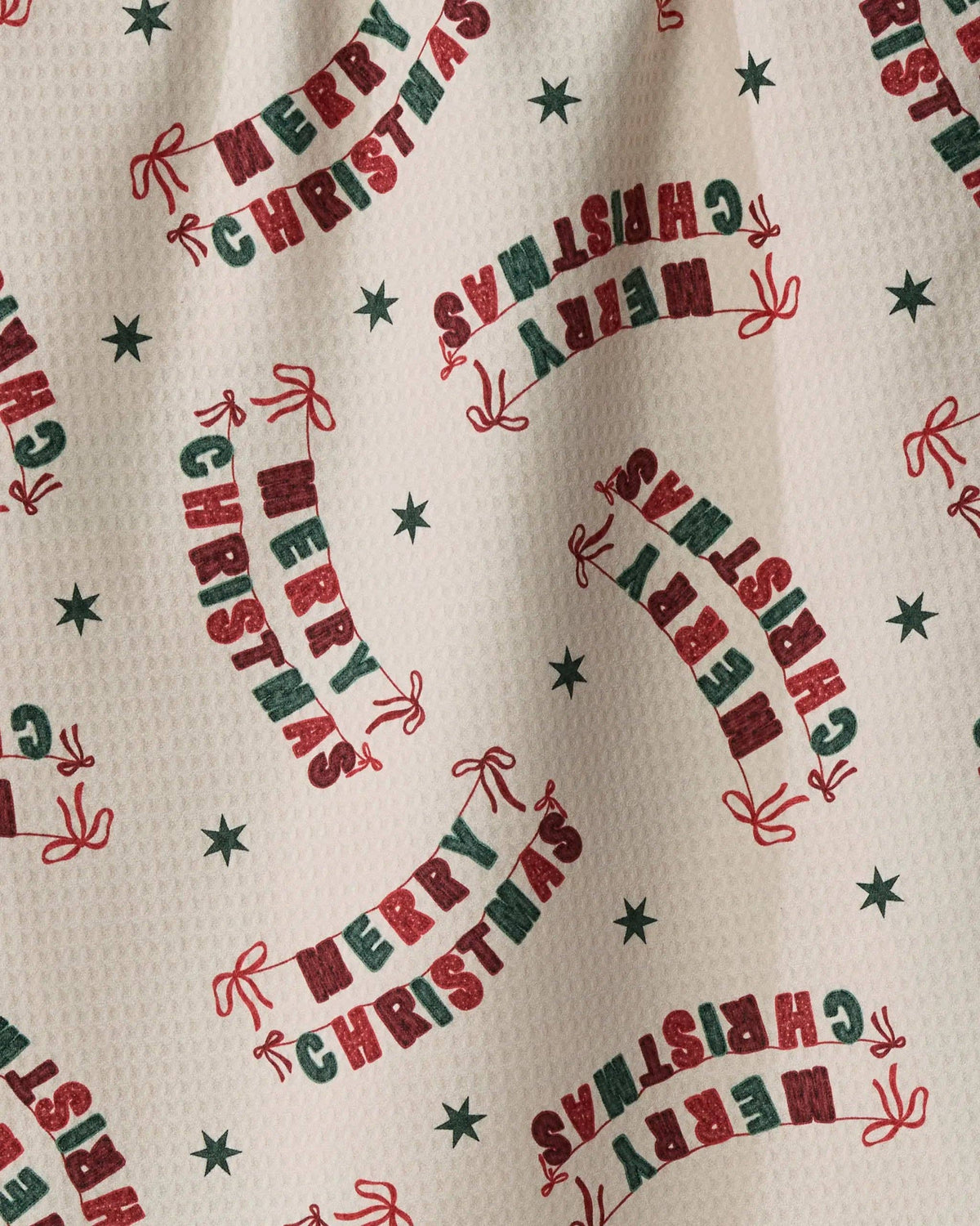 Geometry - Christmas Crafts Luxe Kitchen Towel - Holiday 2026