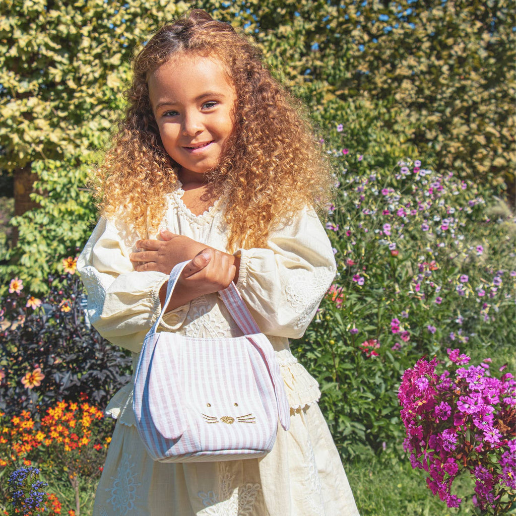 Rockahula Kids - Stripy Bunny Bucket Bag