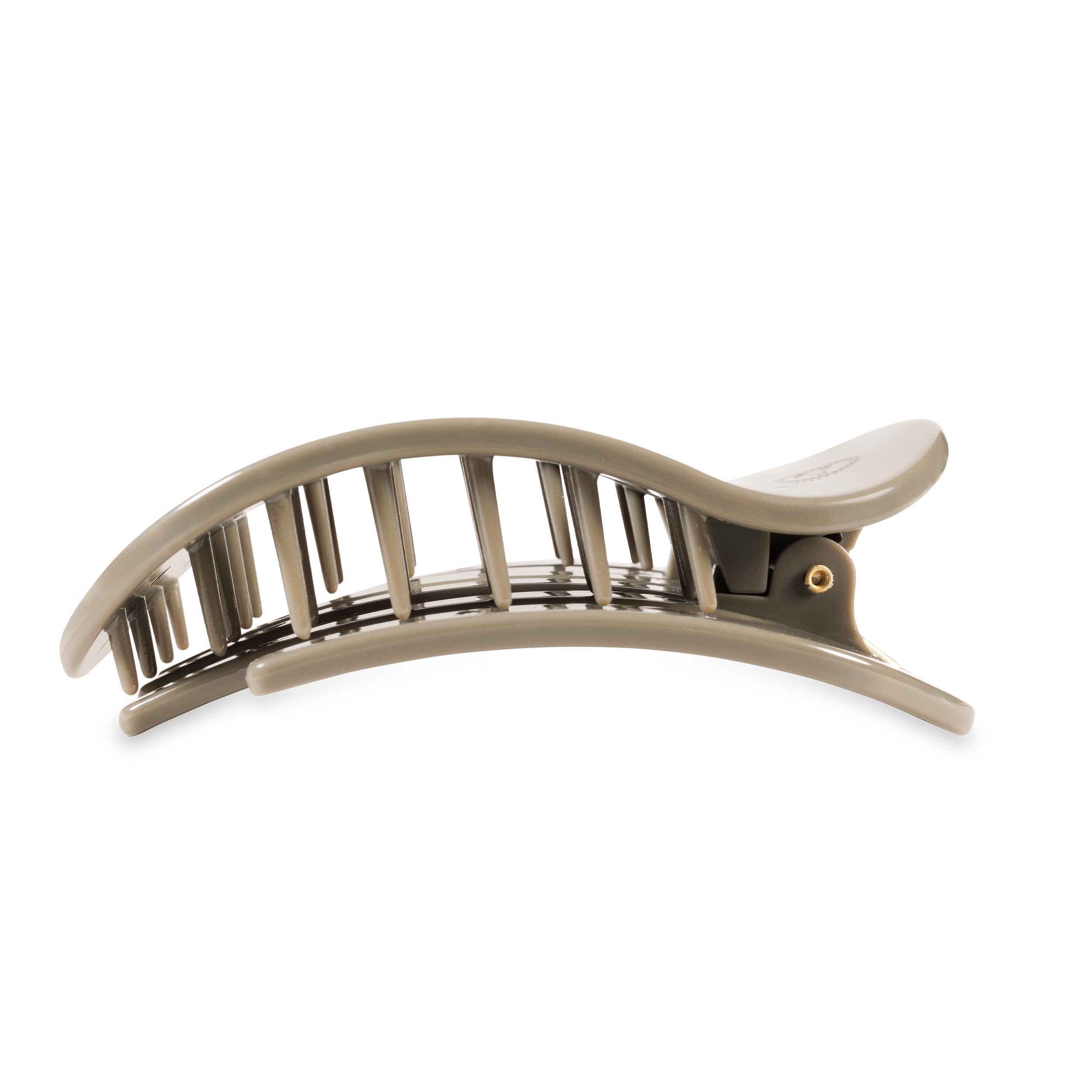 TELETIES - Flat Round Hair Clip | Large | Sage It Ain't So