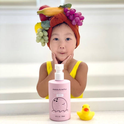 Dabble & Dollop - All-Natural Coconut Shampoo, Body Wash & Bubbles