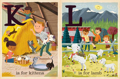 Gibbs Smith - F is for Farm: Alphabet board book