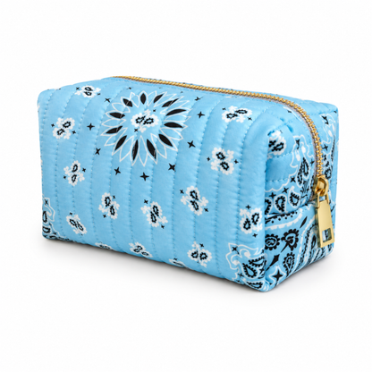 Ellison+Young - Ellison+Young Bandana Cosmetic Case, Everyday Travel Pouch