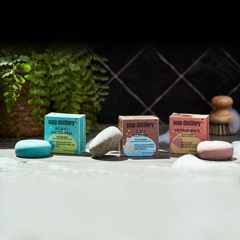 Soap Distillery - Agave + Salted Peel Body Scrub Bar