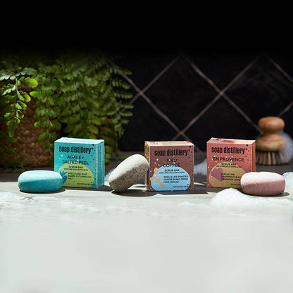 Soap Distillery - Agave + Salted Peel Body Scrub Bar